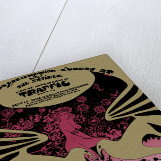 Traffic Saville Theatre Poster by Rokpool